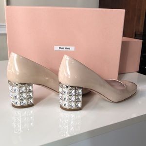 MIU MIU | Gorgeous Mid Heels |  Made in Italy 🇮🇹
